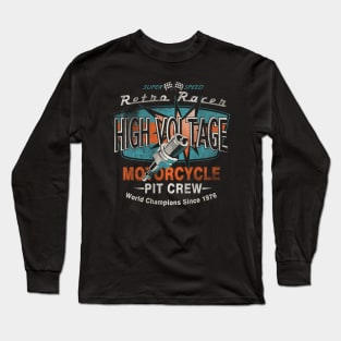 Motorcycle Poster Long Sleeve T-Shirt